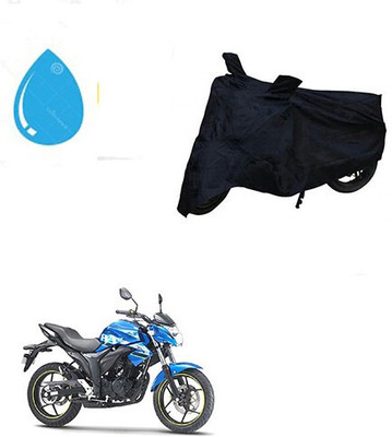 DeepShakshi AUTOMOTIVE Waterproof Two Wheeler Cover for Suzuki(Gixxer, Black)