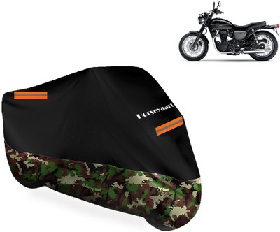 Horseyaart Waterproof Two Wheeler Cover for Kawasaki(W800 BS6, Multicolor)