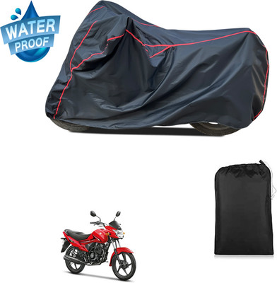 PAGORA Waterproof Two Wheeler Cover for Suzuki(Hayate, Black)