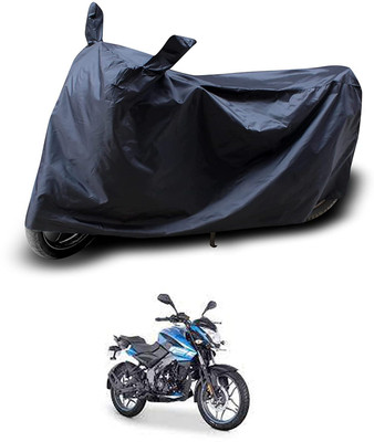 DeepShakshi AUTOMOTIVE Two Wheeler Cover for Bajaj(Pulsar 125, Black)