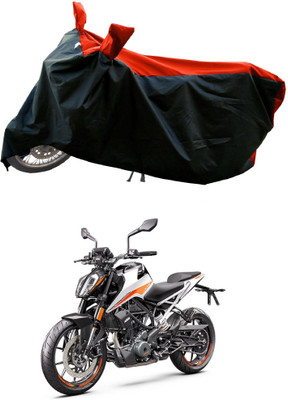 DeepShakshi AUTOMOTIVE Two Wheeler Cover for KTM(Duke 390, Red)
