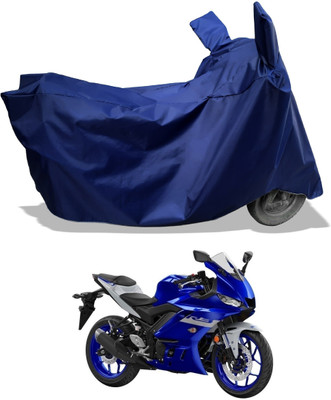 Amexride Two Wheeler Cover for Yamaha(YZF R3 BS6, Blue)