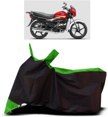 VESMEI Two Wheeler Cover for Hero(HF Dawn, Green)