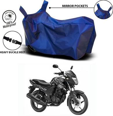 ANTHUB Waterproof Two Wheeler Cover for Yamaha(SZ-RR, Blue)