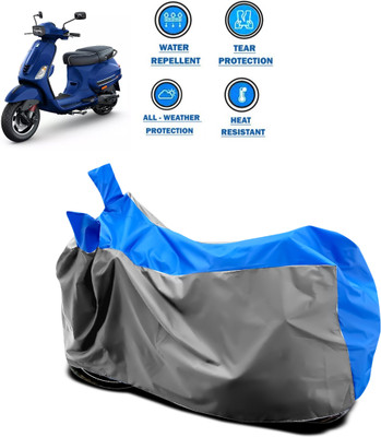 CODOKI Waterproof Two Wheeler Cover for Piaggio(Vespa SXL 150, Grey)