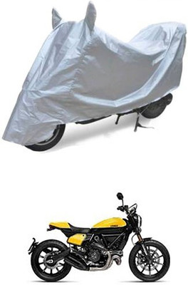 APNEK Waterproof Two Wheeler Cover for Ducati(Silver)