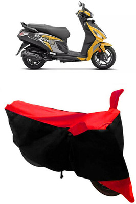 GANPRA Two Wheeler Cover for Hero(Maestro Edge 125, Black, Red)