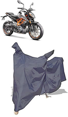 Amexride Two Wheeler Cover for KTM(250 Duke BS6, Grey)