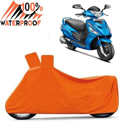 ROYAL AUTO MART Waterproof Two Wheeler Cover for Hero(Maestro Edge 125, Orange)