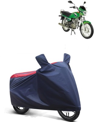 AutoRetail Two Wheeler Cover for Bajaj(Caliber, Red, Blue)