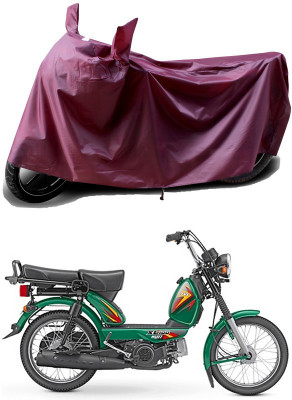 APNEK Waterproof Two Wheeler Cover for TVS(XL 100 Heavy Duty BS6, Maroon)