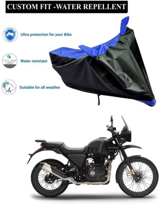 PAGORA Waterproof Two Wheeler Cover for Royal Enfield(Himalayan, Blue)