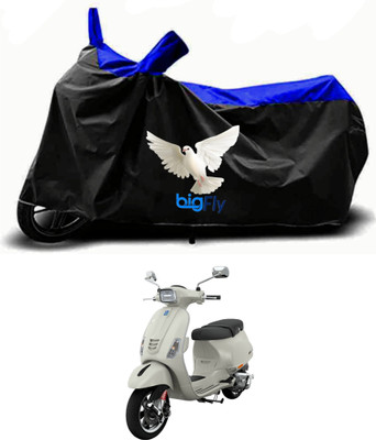 BigFly Two Wheeler Cover for Vespa(SXL 125 BS6, Blue)