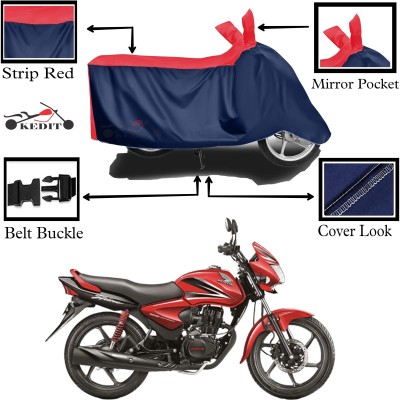 KEDIT Two Wheeler Cover for Honda(SP 125, Red, Blue)