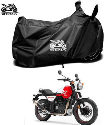 Oroma Two Wheeler Cover for Royal Enfield(Bullet, Black)