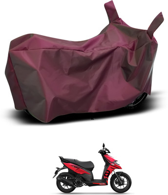 PAGORA Waterproof Two Wheeler Cover for Aprilia(SR 160, Maroon)