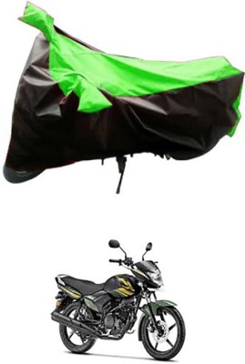 MMSSTAR Waterproof Two Wheeler Cover for Yamaha(Saluto, Green, Black)