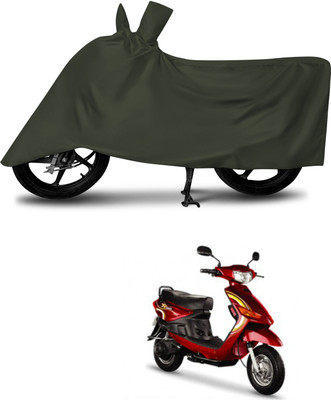 DeepShakshi AUTOMOTIVE Waterproof Two Wheeler Cover for Universal For Bike(Yo Spark, Green)
