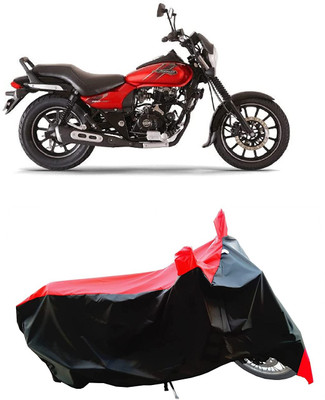 KEDIT Two Wheeler Cover for Bajaj(Avenger 180 Street, Red)
