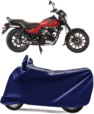 AUCTIMO Two Wheeler Cover for Bajaj(Avenger 180 Street, Blue)