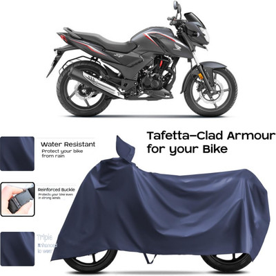 WMIZEXA Two Wheeler Cover for Universal For Bike(SP125, Blue)