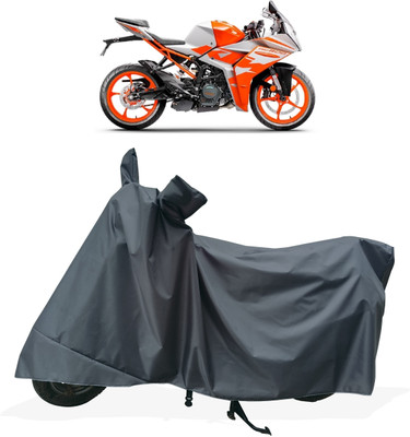 Tricway Two Wheeler Cover for KTM(RC 200 BS6, Grey)
