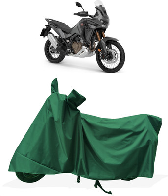 Tricway Two Wheeler Cover for Honda(CRF1000L Africa Twin BS6, Green)
