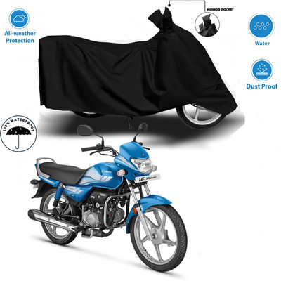 HWSXQAE Waterproof Two Wheeler Cover for Bajaj(Black)