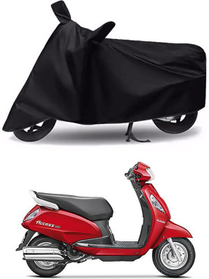AASHTIK MART Two Wheeler Cover for Suzuki(Access 125, Black)