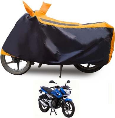 Euro Care Waterproof Two Wheeler Cover for Bajaj(XCD 125cc, Orange)