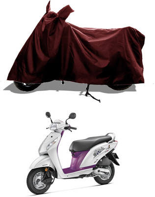 GROFATIK Two Wheeler Cover for Honda(Activa i, Maroon)