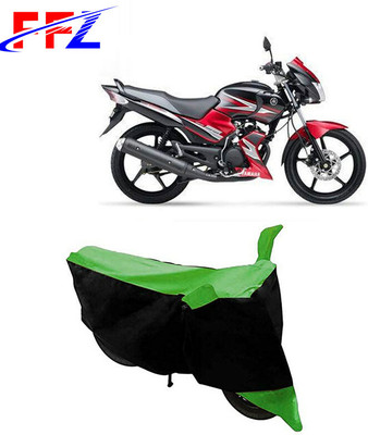 FFZ Two Wheeler Cover for Yamaha(SS 125, Black, Green)