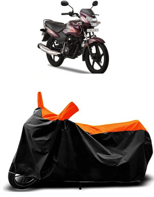 VESMEI Two Wheeler Cover for TVS(Sport ES BS6, Orange)