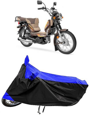 MMSSTAR Two Wheeler Cover for TVS(Heavy Duty Super XL, Blue)