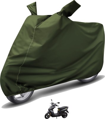 Caronix Waterproof Two Wheeler Cover for Aprilia(450, Green)