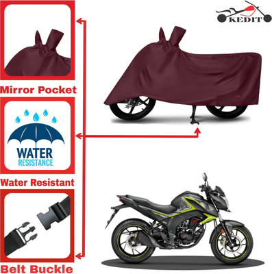 KEDIT Two Wheeler Cover for Honda(CB Hornet 160, Maroon)