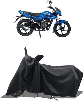 KEDIT Two Wheeler Cover for Bajaj(XCD 125cc, Black)