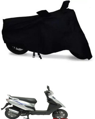 THE REAL ARV Waterproof Two Wheeler Cover for Bajaj(Kristal, Black)