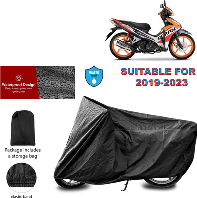 CODOKI Waterproof Two Wheeler Cover for Honda(Blade 125, Black)