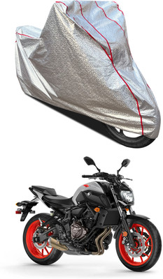 PAGORA Waterproof Two Wheeler Cover for Yamaha(MT 07, Silver)