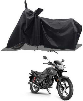 PAGORA Waterproof Two Wheeler Cover for Honda(SP 125, Black)