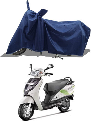 KEDIT Two Wheeler Cover for Hero(Duet, Blue)
