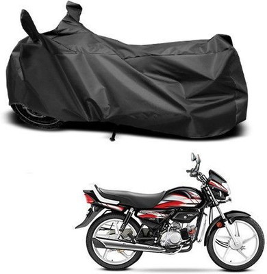 DeepShakshi AUTOMOTIVE Waterproof Two Wheeler Cover for Hero(CD deluxe, Black)