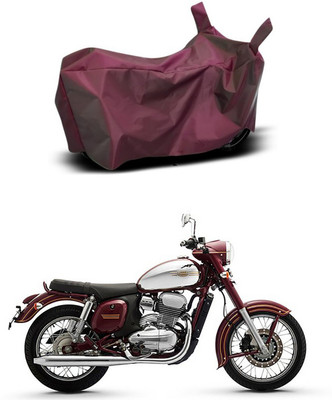 Mdstar Waterproof Two Wheeler Cover for JAWA(300, Maroon)
