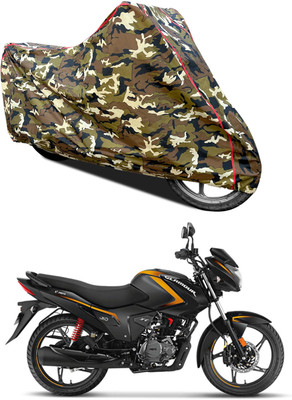 AutoGalaxy Waterproof Two Wheeler Cover for Hero(Glamour FI, Yellow)