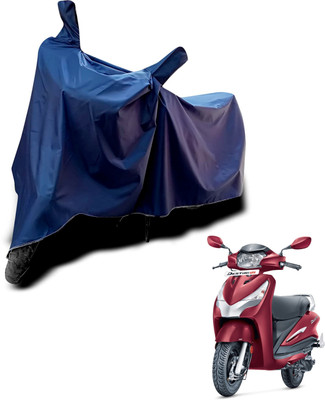 KEDIT Two Wheeler Cover for Hero(MotoCorp Destini 125, Blue)