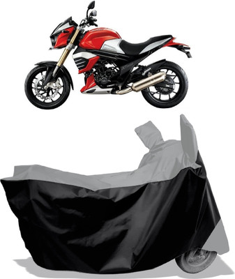 Amexride Two Wheeler Cover for Mahindra(MOJO XT 300, Multicolor)