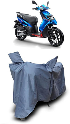 MADAFIYA Waterproof Two Wheeler Cover for Aprilia(SR 125, Grey)