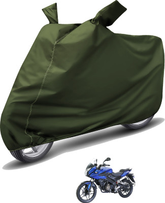 Auto Hub Waterproof Two Wheeler Cover for Bajaj(Pulsar AS 150, Green)