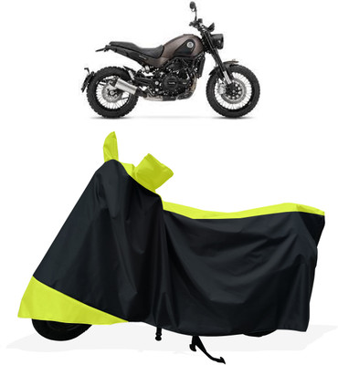 Tricway Two Wheeler Cover for Benelli(Leoncino, Yellow)